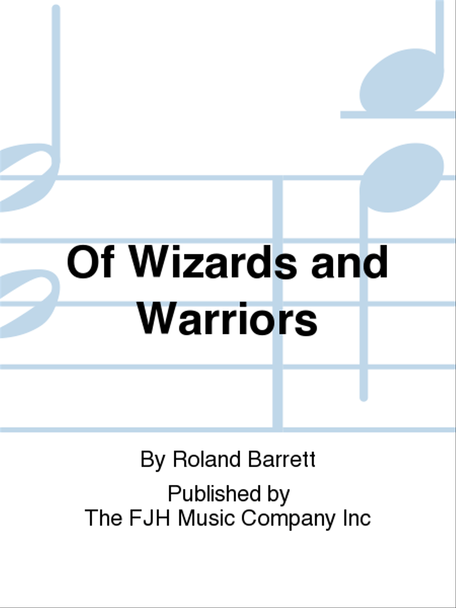 Of Wizards and Warriors Concert Band scores gallery preview page 1