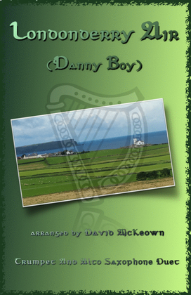 Book cover for Londonderry Air, (Danny Boy), for Trumpet and Alto Saxophone Duet