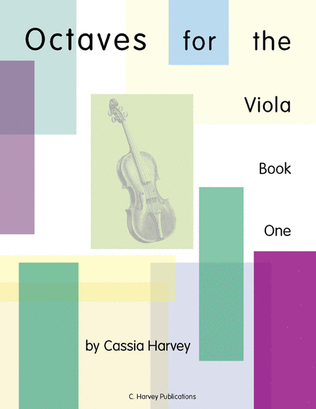 Book cover for Octaves for the Viola, Book One