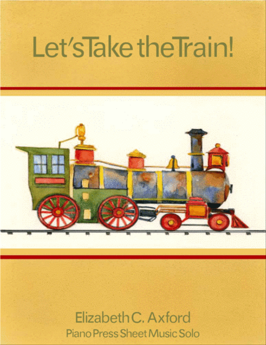 Let's Take the Train! Easy Piano scores gallery preview page 1