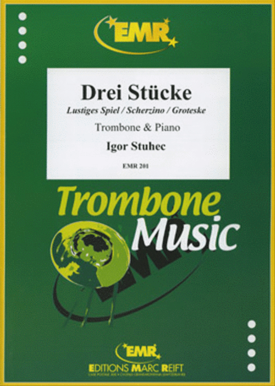 3 Stucke Piano Accompaniment scores gallery preview page 1
