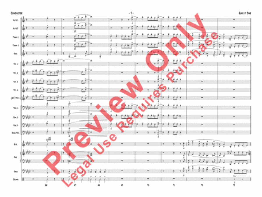Give It One Give It One Jazz Ensemble scores gallery preview page 10