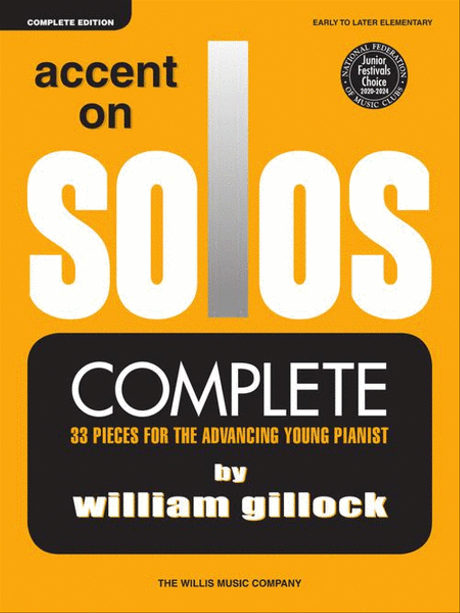 Accent on Solos – Complete Easy Piano scores gallery preview page 2