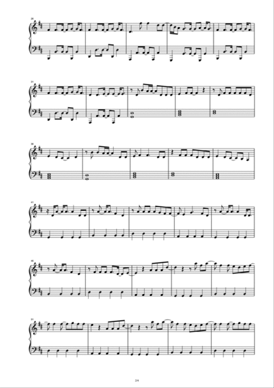 Celestial Piano Solo scores gallery preview page 2