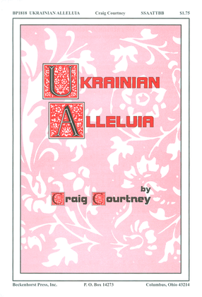 Book cover for Ukrainian Alleluia
