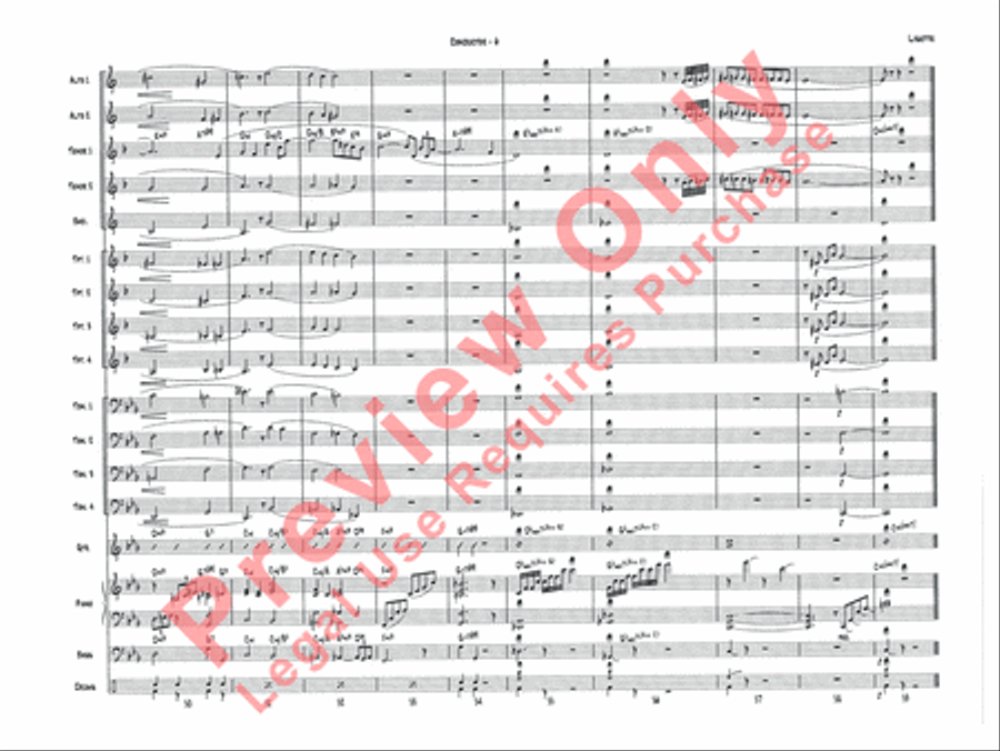 Lisette Lisette Jazz Ensemble scores gallery preview page 8