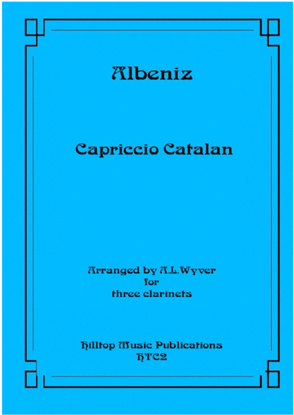 Capriccio Catalan arr. three clarinets image number null