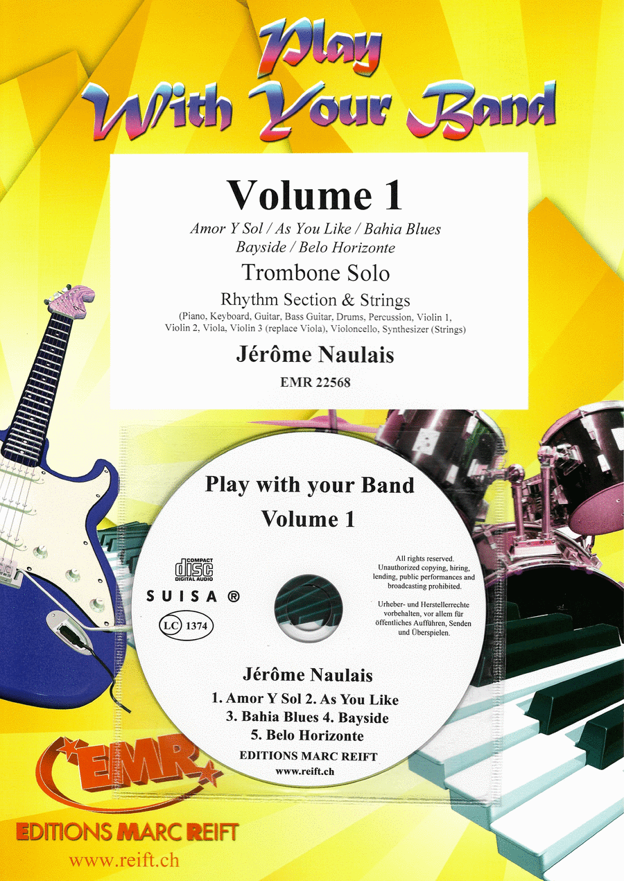 Play With Your Band Volume 1 Trombone scores gallery preview page 1