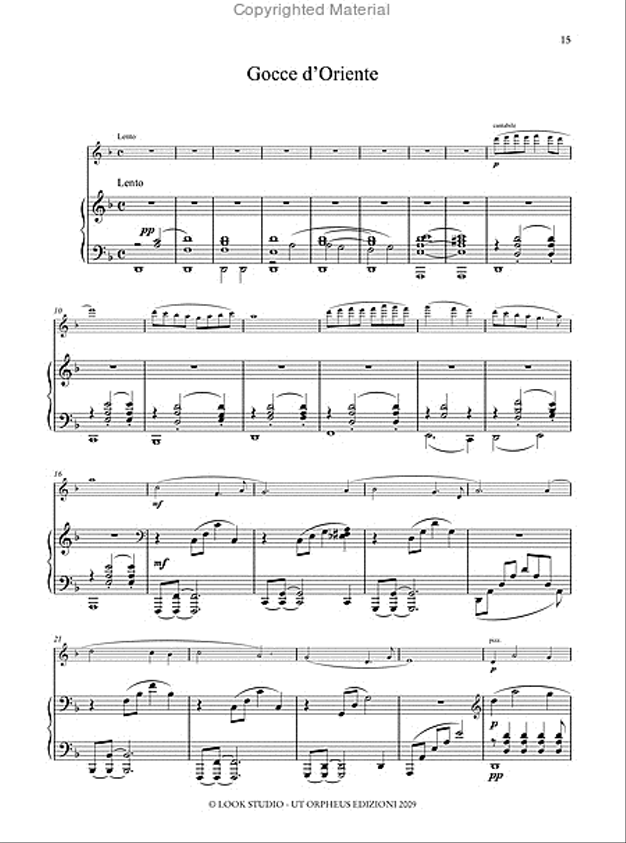12 Jewish Songs for Violin and Piano (2006) Violin Solo scores gallery preview page 6