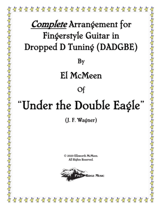 Under the Double Eagle March (For Solo Guitar in Dropped D Tuning)