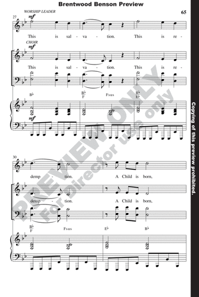 Peace, Hope and Joy (Orchestra Parts and Conductor's Score, CD-ROM) image number null
