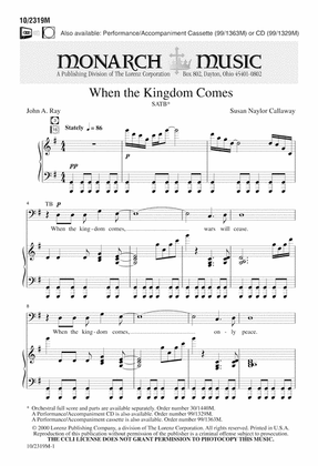 When the Kingdom Comes