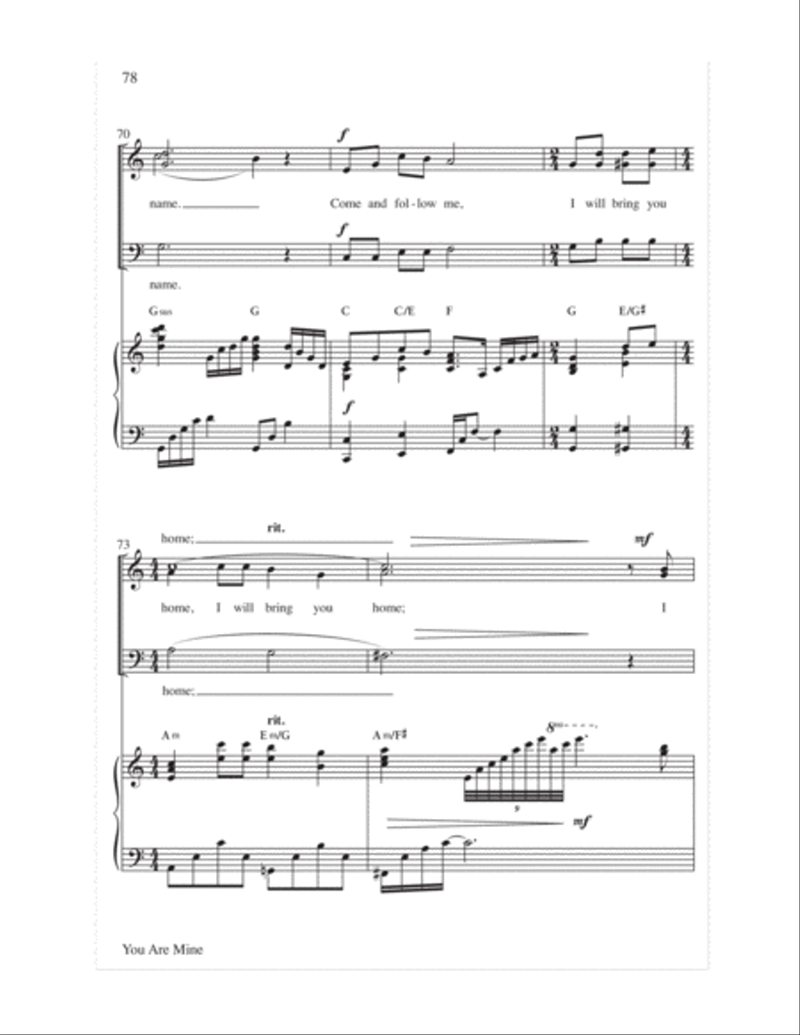 Easy Anthems, Vol. 3 Easy Anthems, Vol. 3 3-Part scores gallery preview page 81