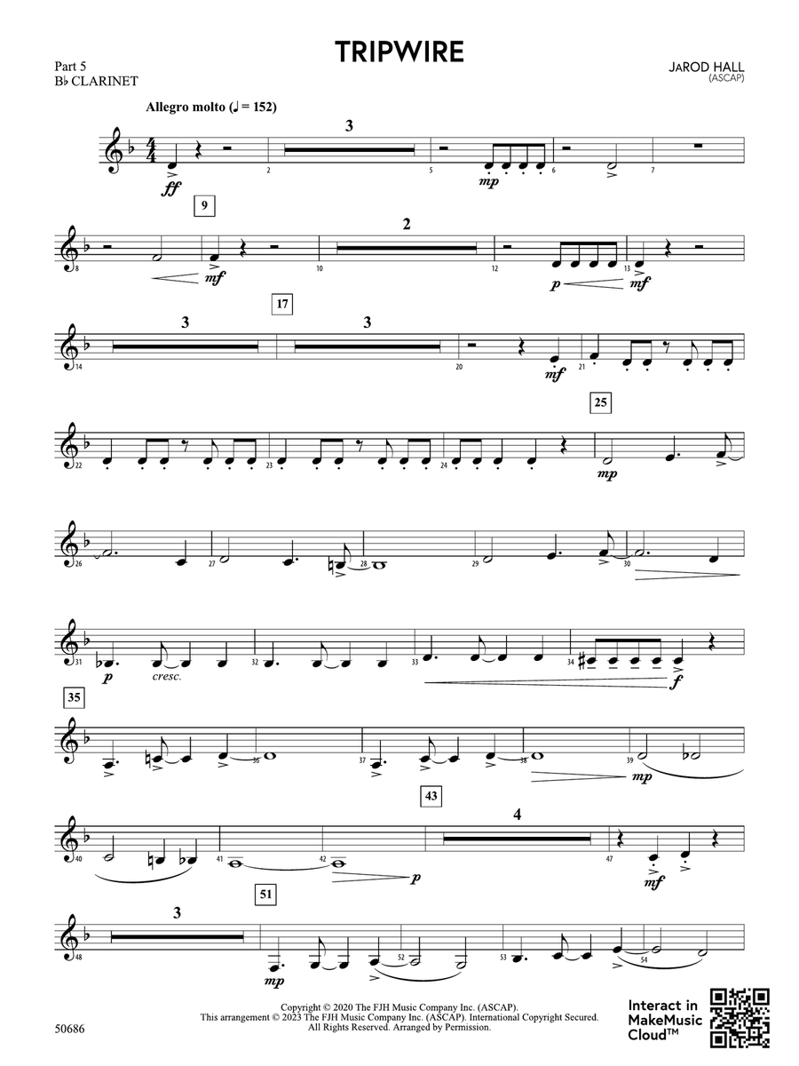 Tripwire: Part 5 - B-flat Clarinet