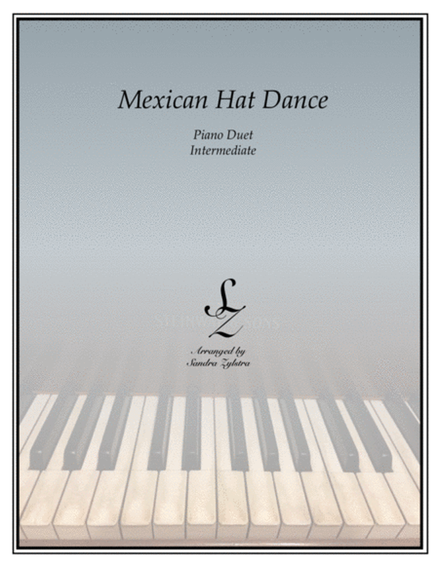 Mexican Hat Dance (intermediate 1 piano, 4 hand duet) image number null