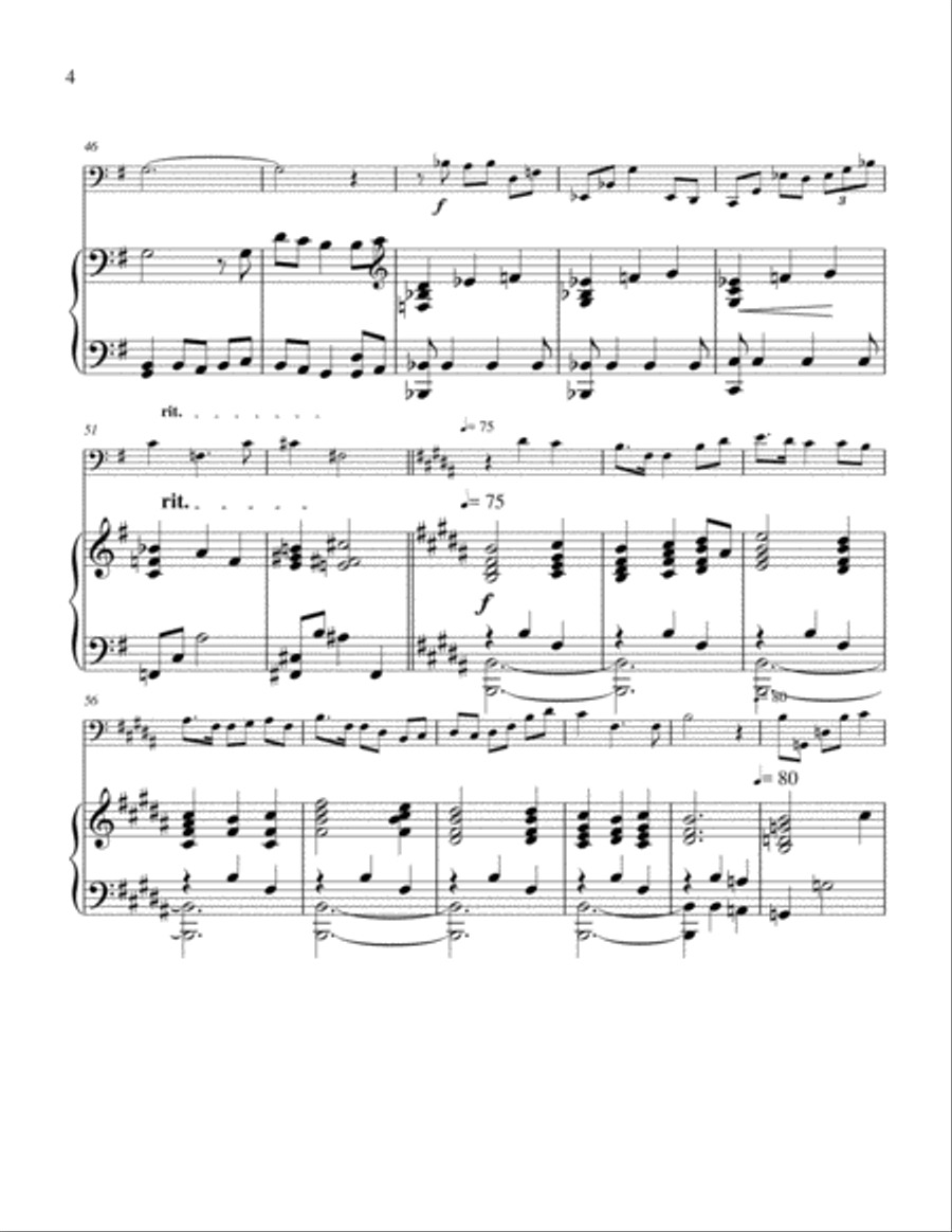 Devotion (Love Divine, All Loves Excelling) Piano scores gallery preview page 4