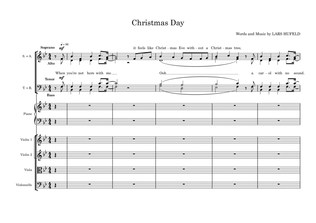 Christmas Day - Conductor Score (Full Score)