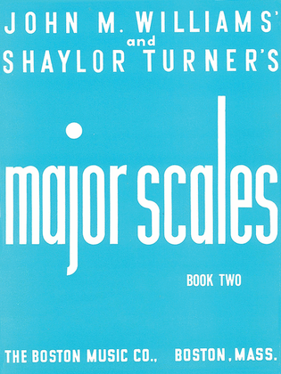 Book cover for Major Scales Book 2