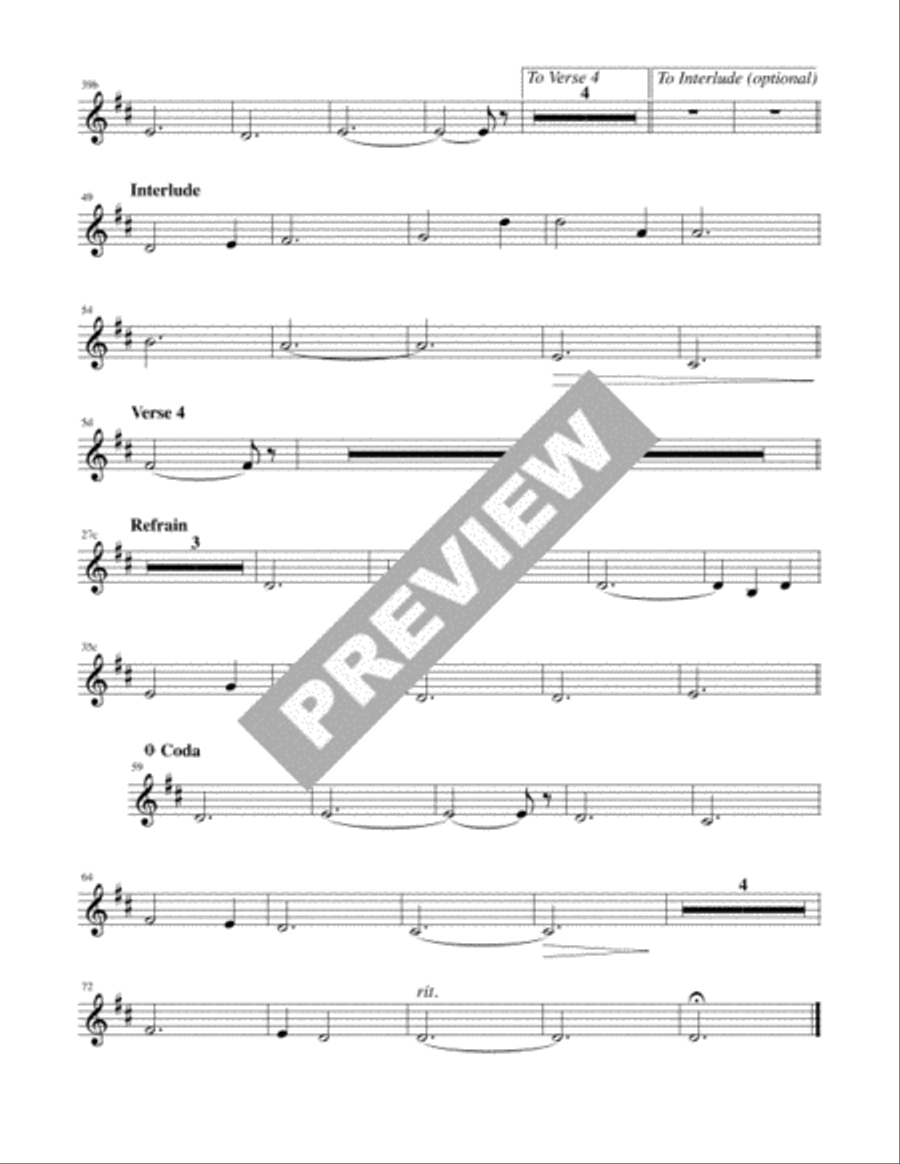 There Is a Place - Instrument edition Cello scores gallery preview page 4