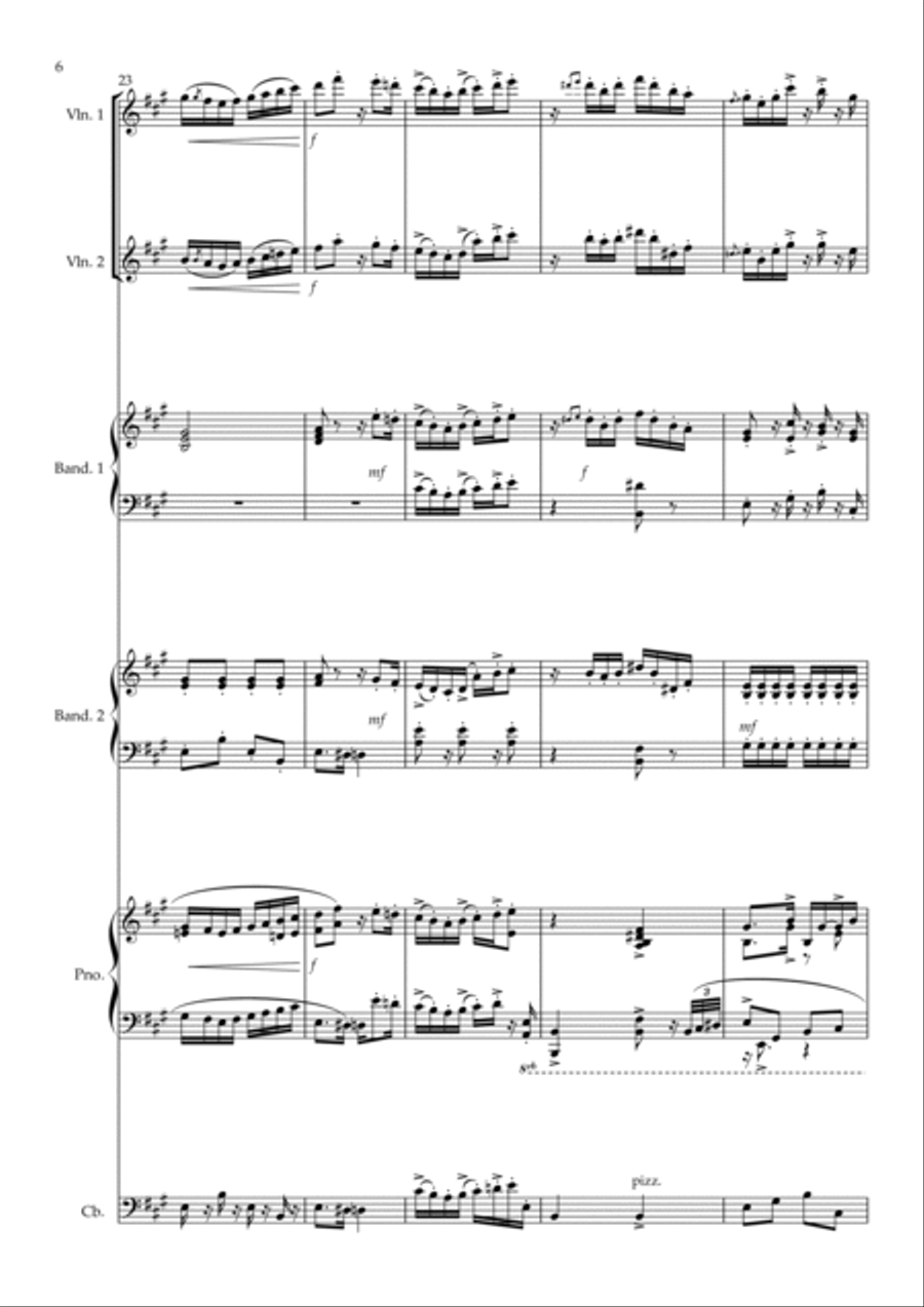 C.T.V. for Tango Sextet in the Style of Orlando Goñi Piano Trio scores gallery preview page 6