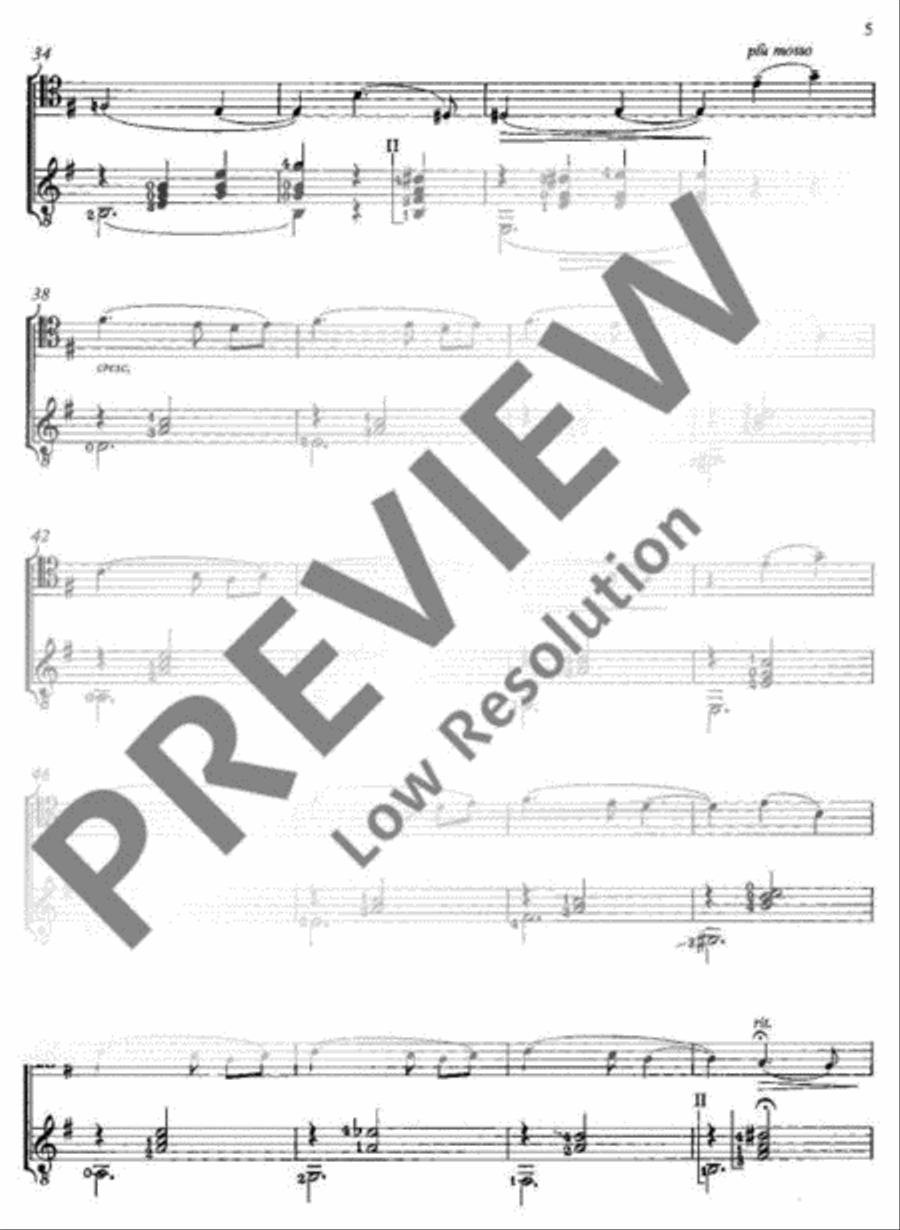 Valse sentimentale Cello scores gallery preview page 6