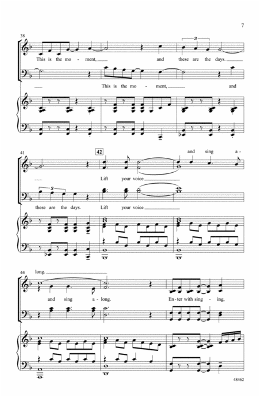 Enter with Song! Choir scores gallery preview page 6