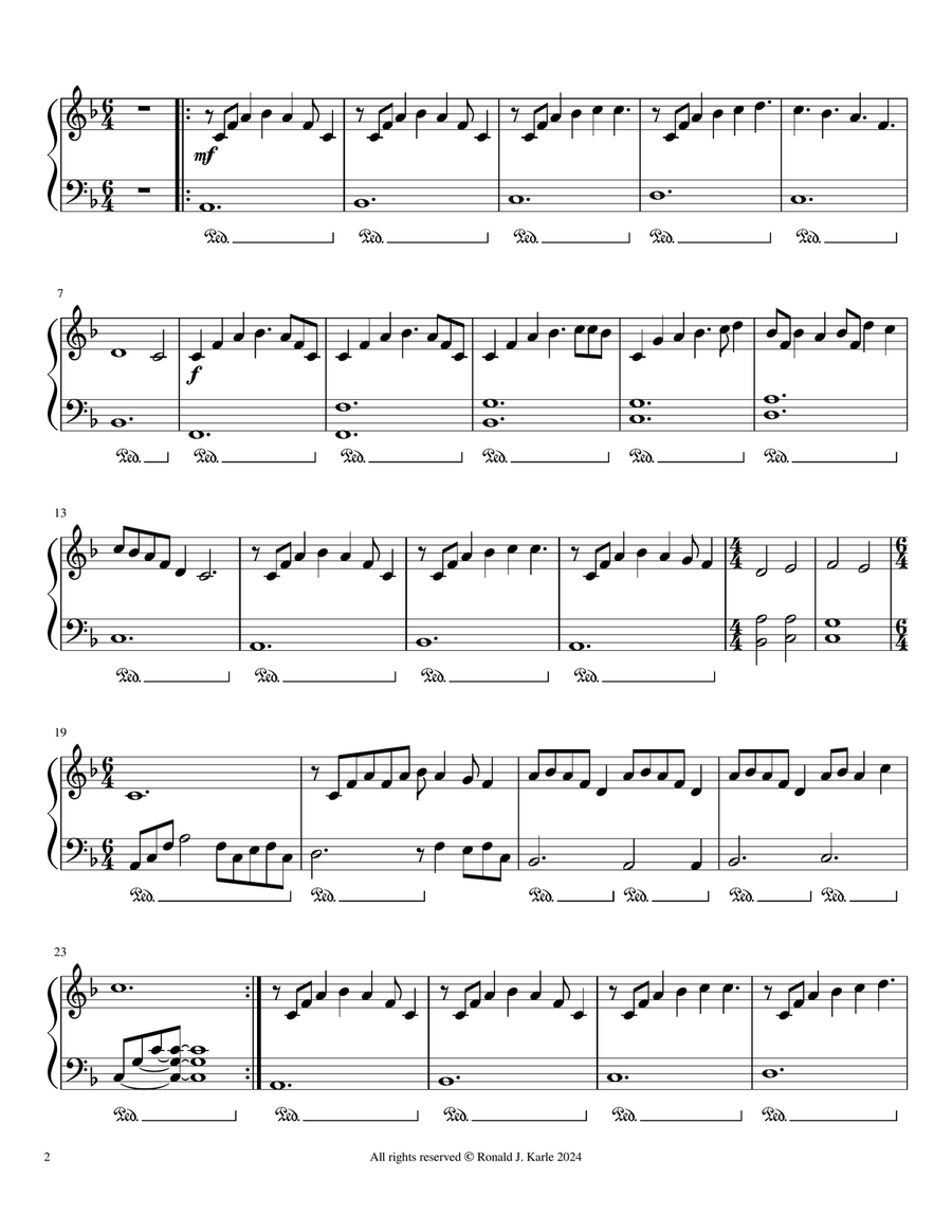 Meditation Eleven Piano Method scores gallery preview page 2