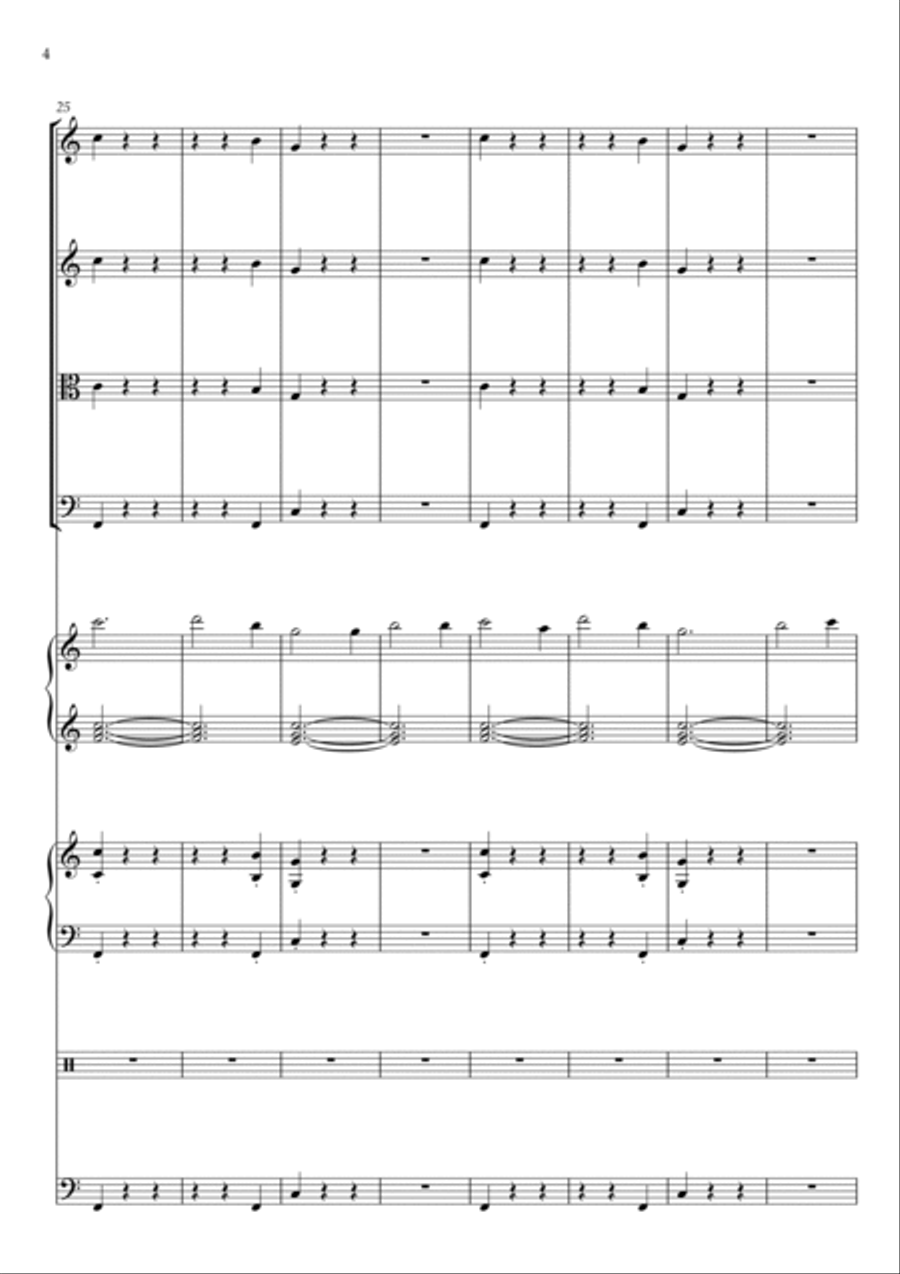 La Valse D'amelie La Valse D'amelie Small Ensemble scores gallery preview page 4