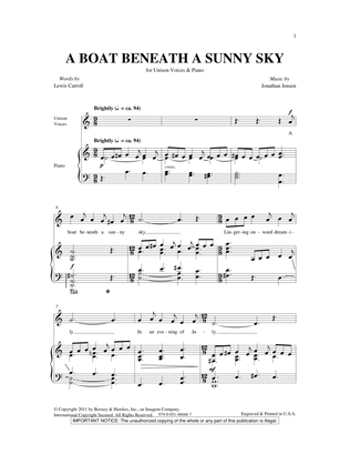 Book cover for A Boat Beneath A Sunny Sky