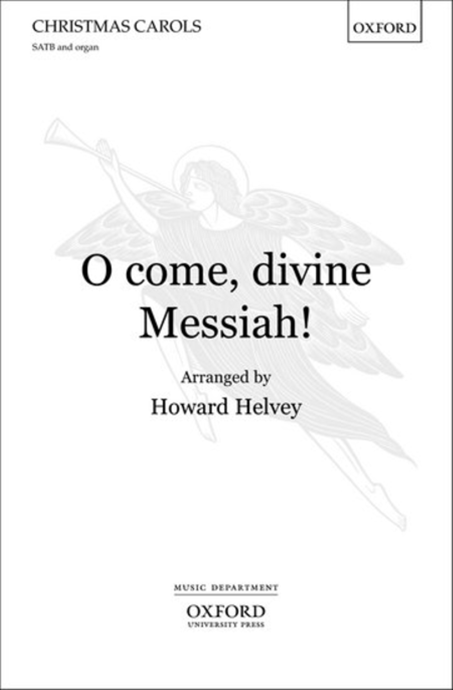 O come, divine Messiah! 4-Part scores gallery preview page 1