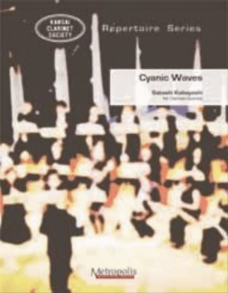 Cyanic Waves for Clarinet Quartet Clarinet Quartet scores gallery preview page 1
