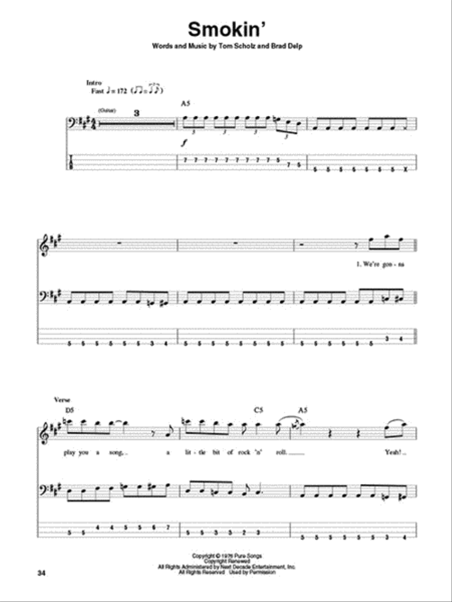 The 1970s Electric Guitar scores gallery preview page 4