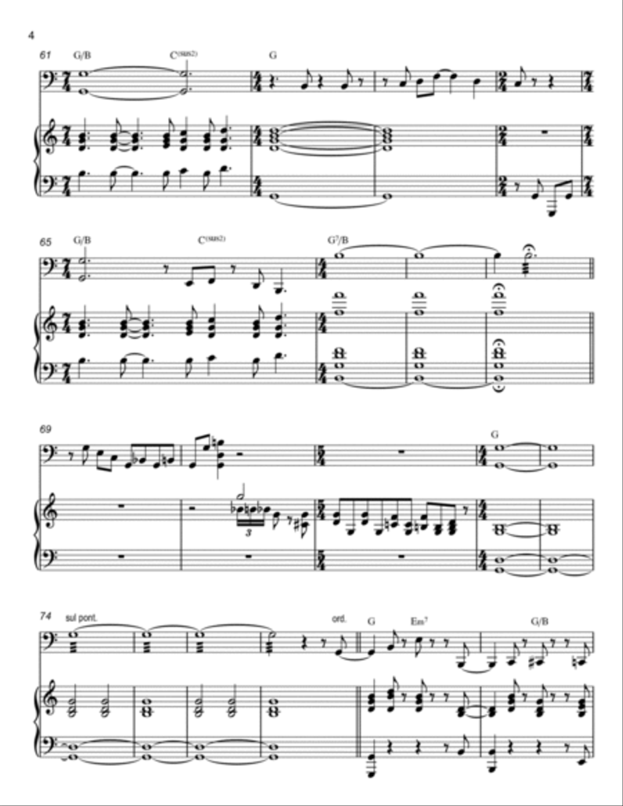 Birdland Piano scores gallery preview page 4