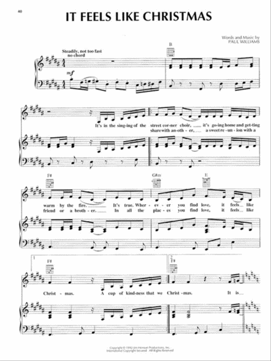 The Muppet Christmas Carol Piano, Vocal, Guitar scores gallery preview page 7