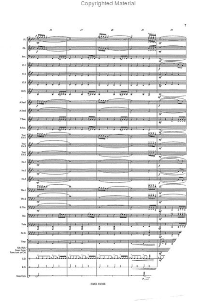 Judge Dredd Concert Band scores gallery preview page 7