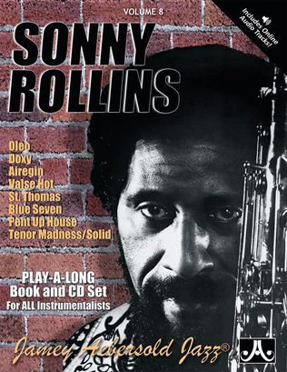Book cover for Volume 8 - Sonny Rollins