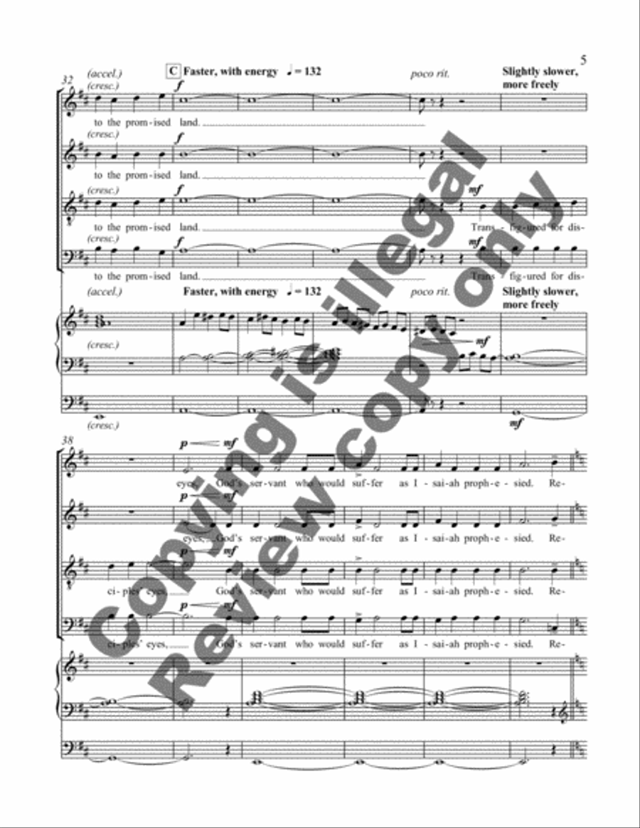 Dazzling as the Sun 4-Part scores gallery preview page 17