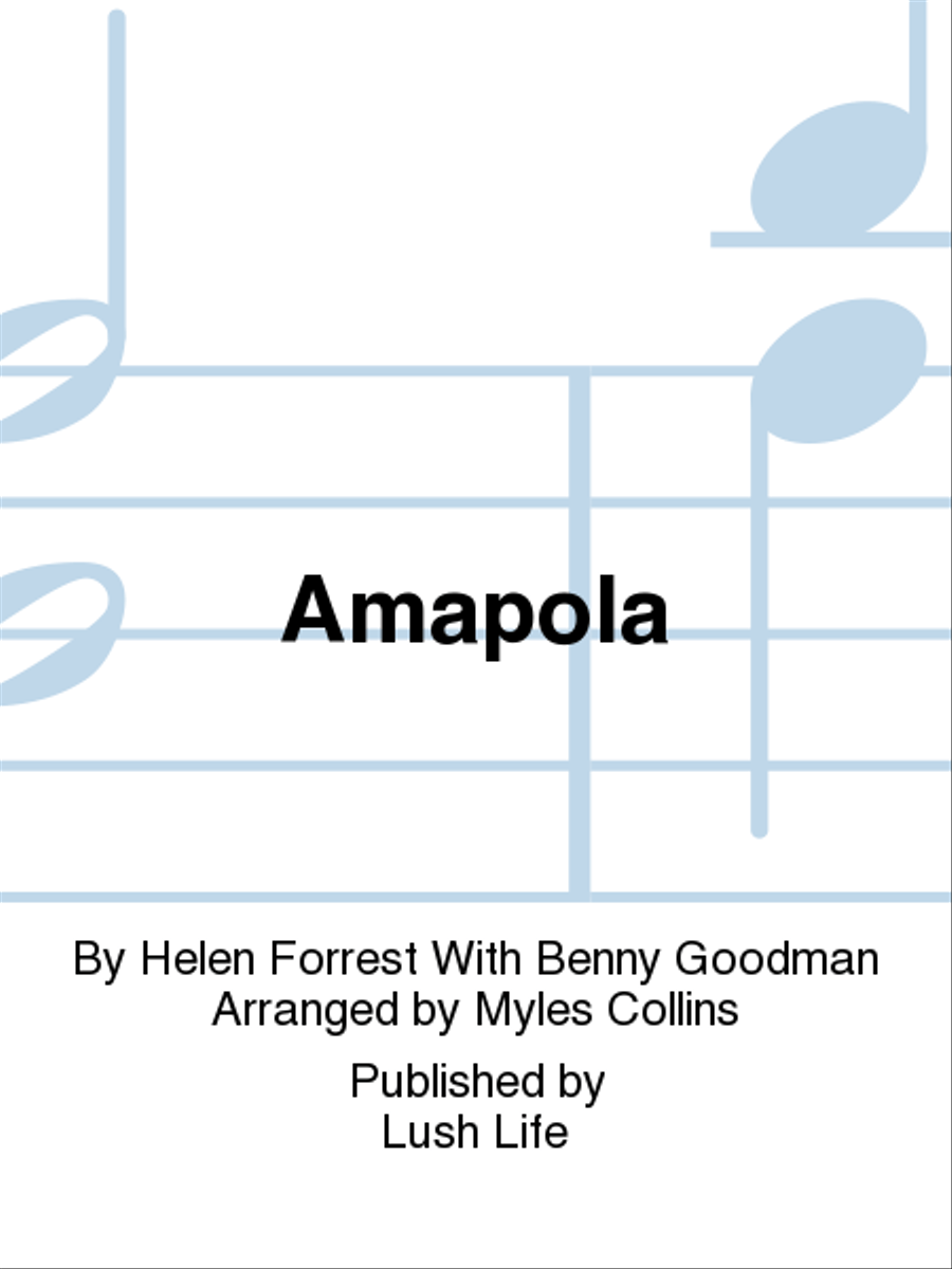 Amapola Amapola Big Band scores gallery preview page 1