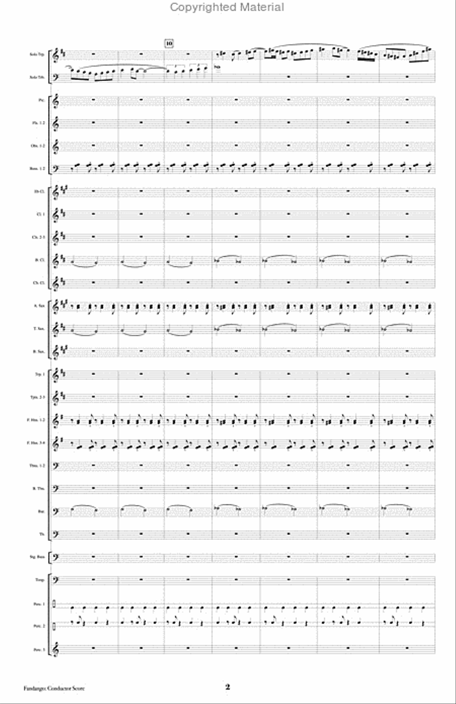 Fandango Concert Band scores gallery preview page 3
