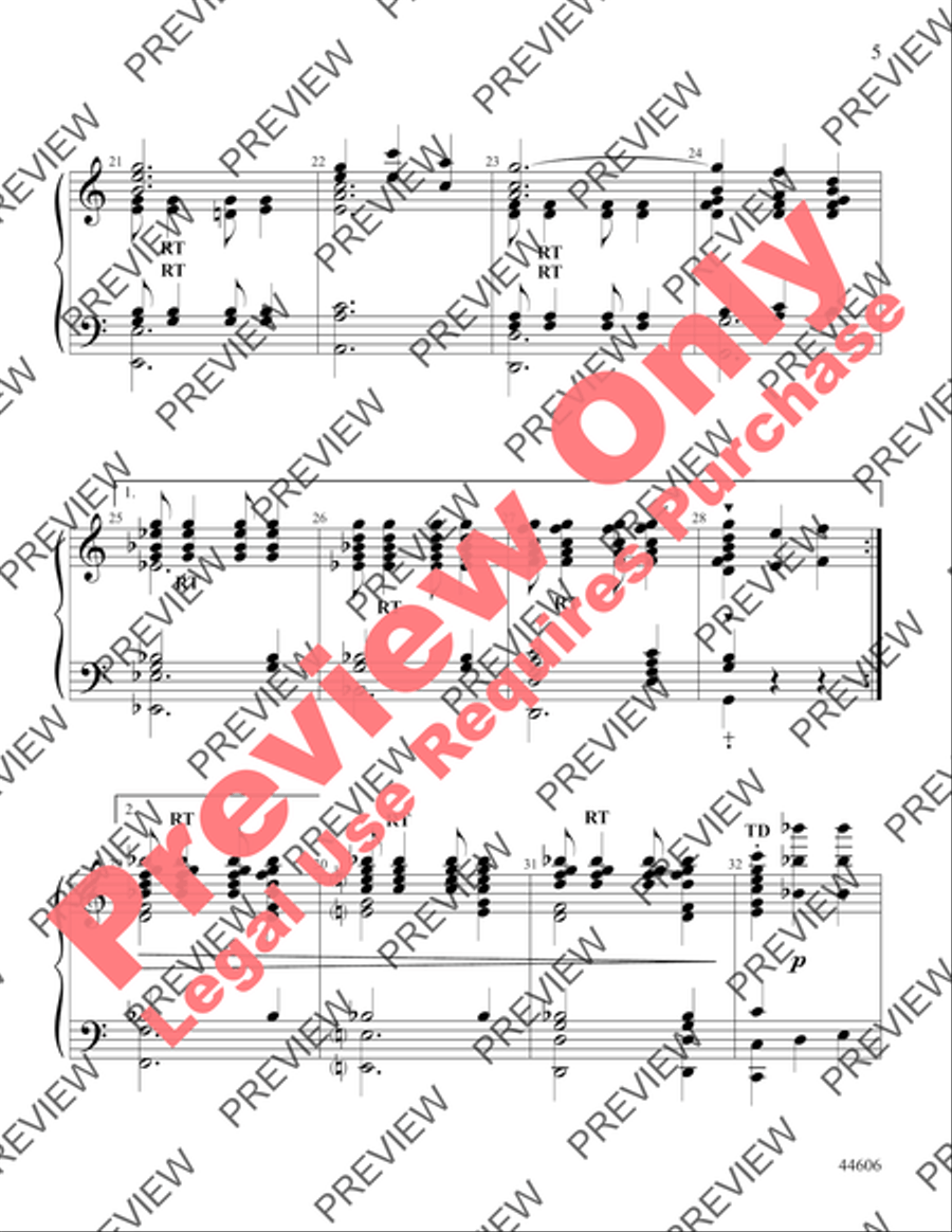It's the Most Wonderful Time of the Year Handbell Choir scores gallery preview page 5