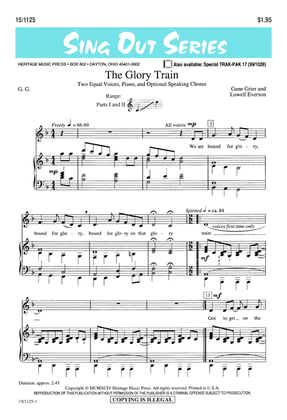 Book cover for The Glory Train