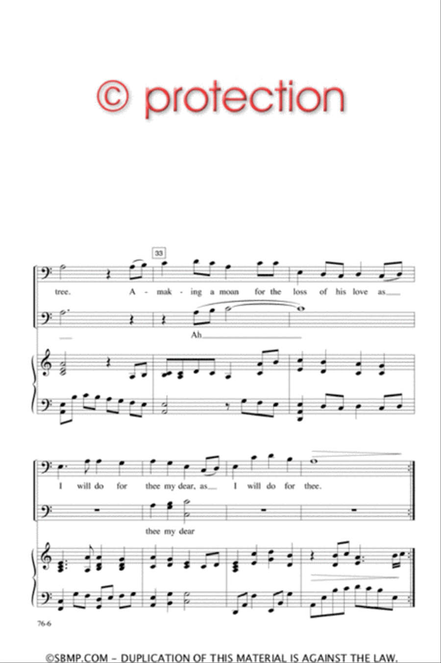 Turtle Dove - TB Octavo TB scores gallery preview page 5