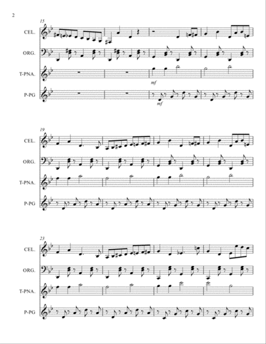 CORDES-SUR-CIEL (PLAYFUL PIECES) Small Ensemble scores gallery preview page 2