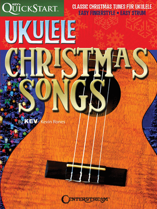 Book cover for Ukulele Christmas Songs