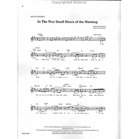 The Fine Art of Ballad Playing Trumpet Solo - Sheet Music