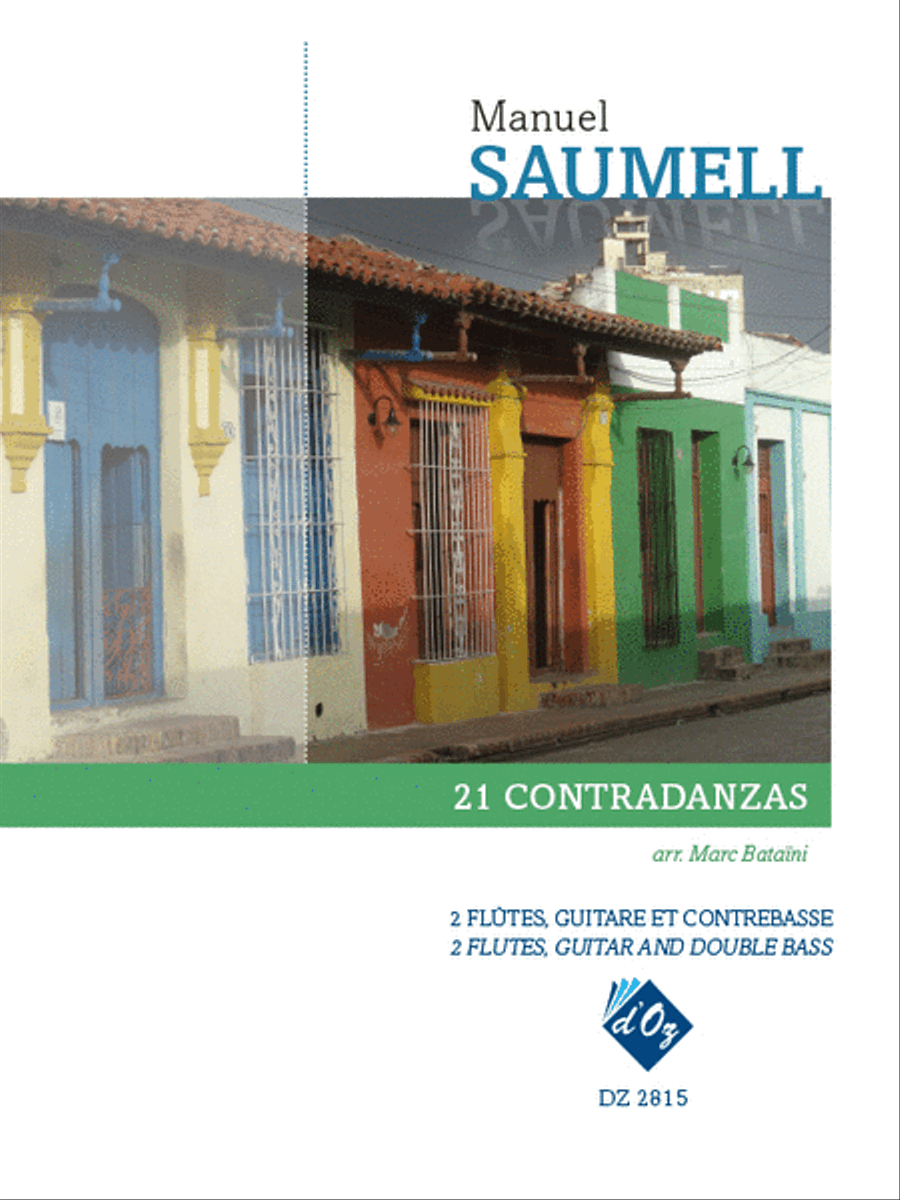 21 Contradanzas Flute scores gallery preview page 1
