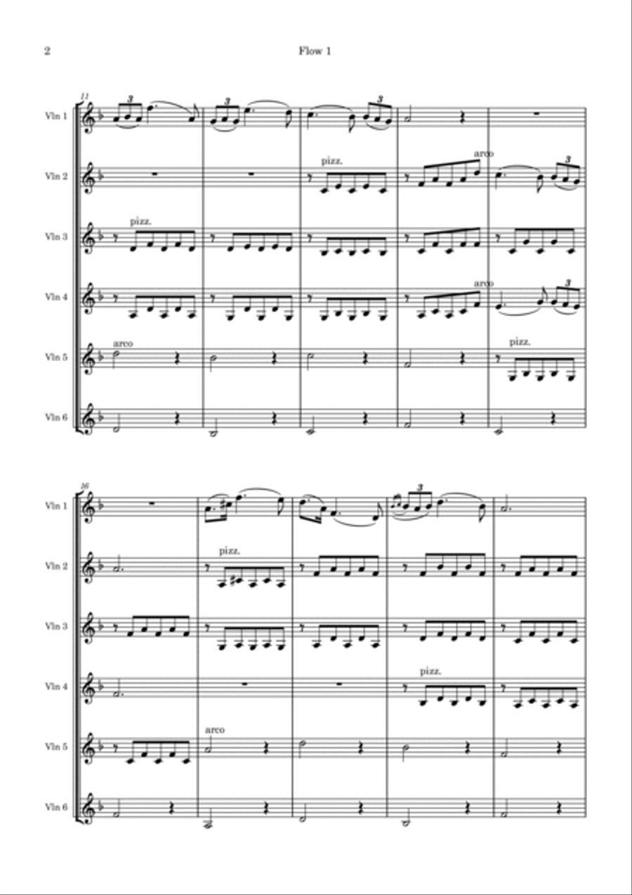 Serenade Violin scores gallery preview page 2