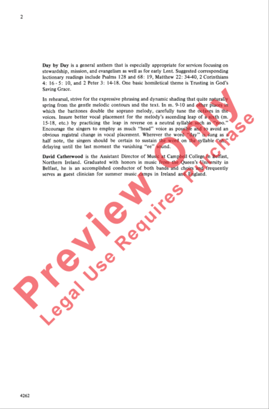 Day by Day 3-Part scores gallery preview page 2