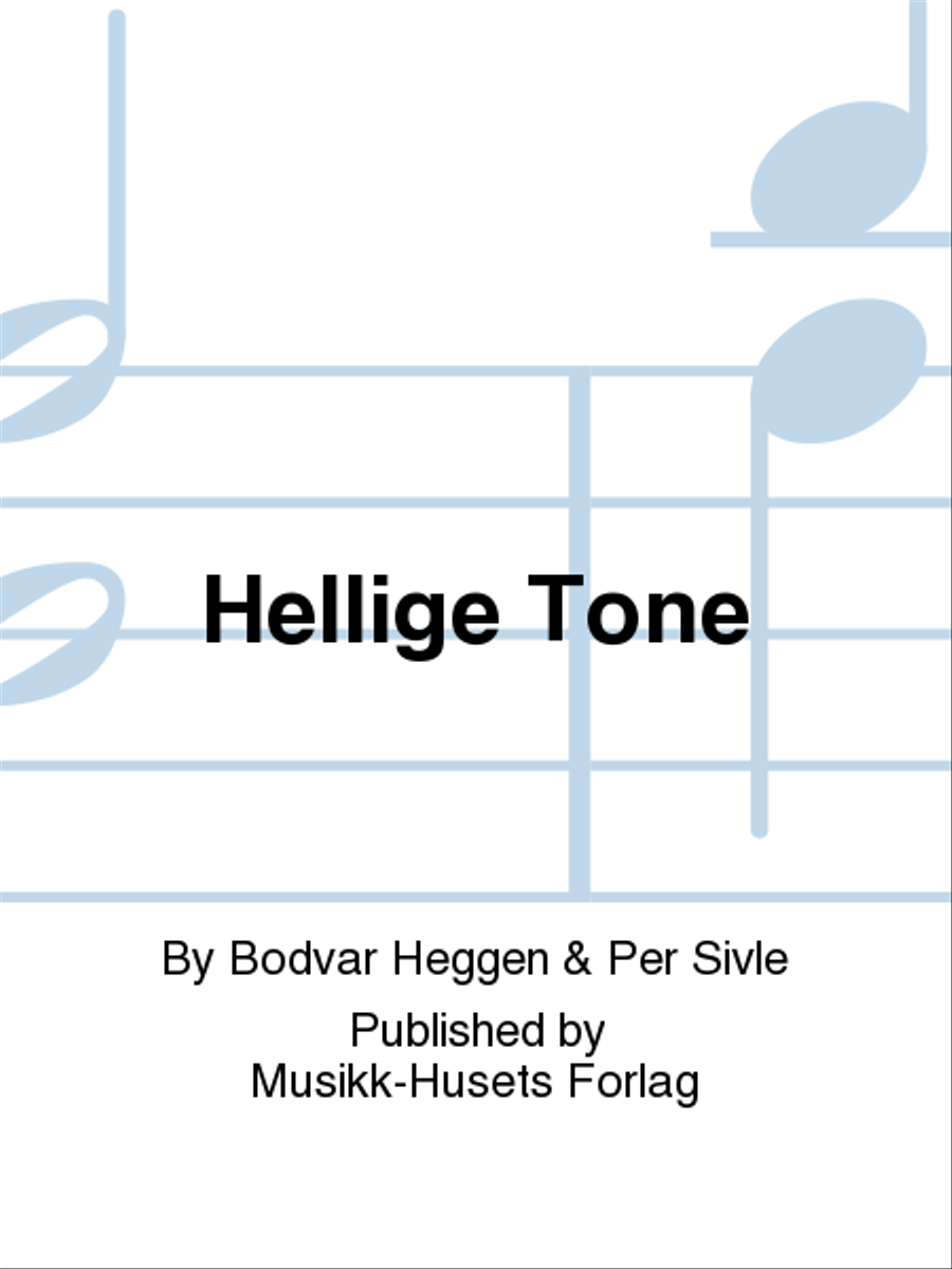 Hellige Tone Men's Choir scores gallery preview page 1
