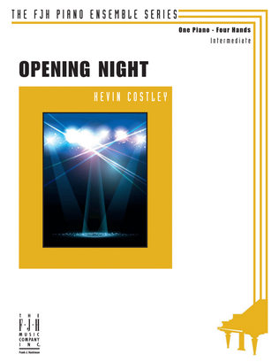 Book cover for Opening Night